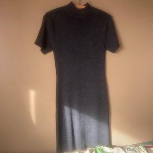 Vintage grey classique collections sweater dress